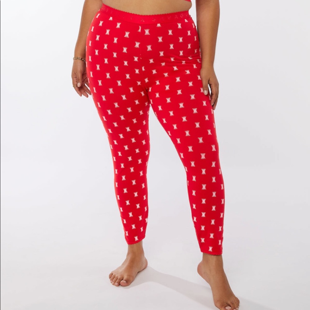 Savage x Fenty Red Jersey Leggings 3x SOLD OUT ON SITE